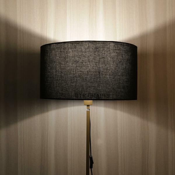 Btr Crafts Black Cotton Lamp Shades (18 Inch) JioMart