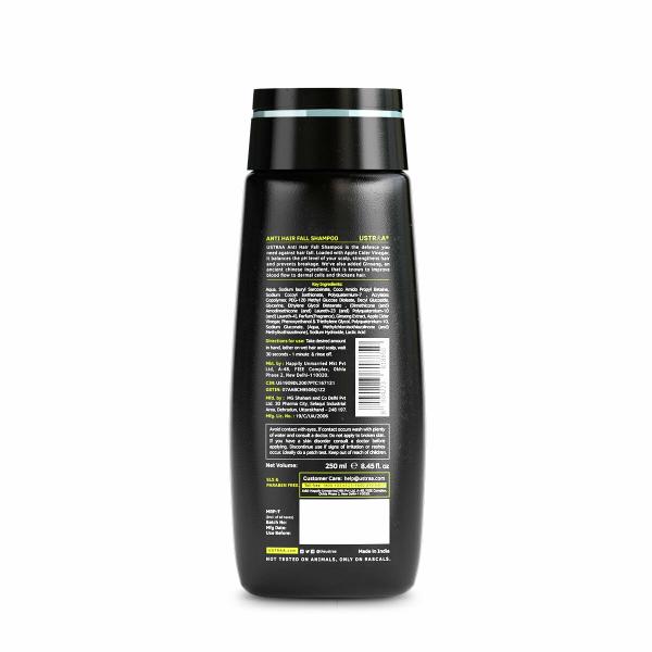 Ustraa Hair Growth Kit (Anti Hairfall Shampoo 250ml, Hair Growth Vitalizer  & Cream) - JioMart