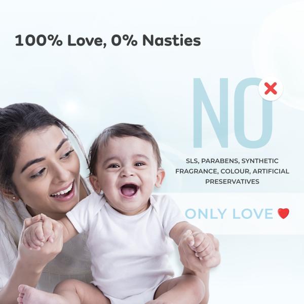 Mylo Gentle Baby wipes with 98 Pure Water, Coconut Oil & Neem With Lid