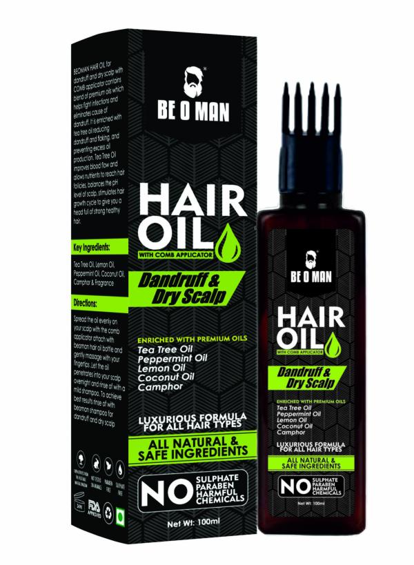 Beoman hair oil for dandruff and dry scalp JioMart