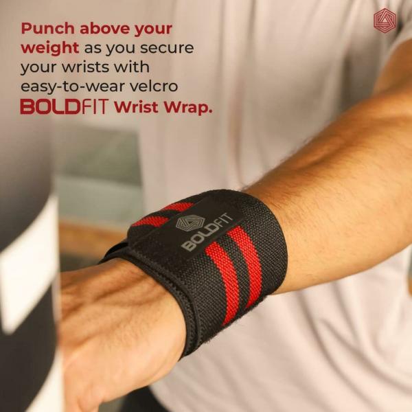 BOLDFIT Wrist Band for Men & Women, Wrist Supporter for Gym. Wrist