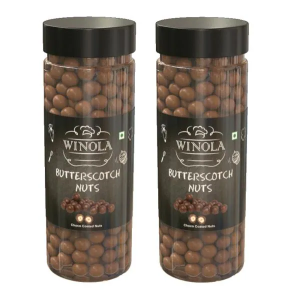Winola Combo of Butterscotch Nuts Chocolate Covered Butterscotch