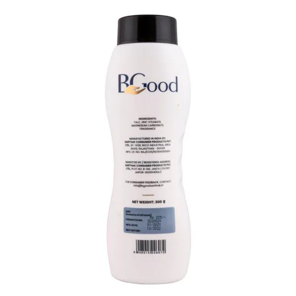 BGood | Body & Face Talcum Powder for Men & Women | Mystic Blue Fragrance -  300gm - JioMart