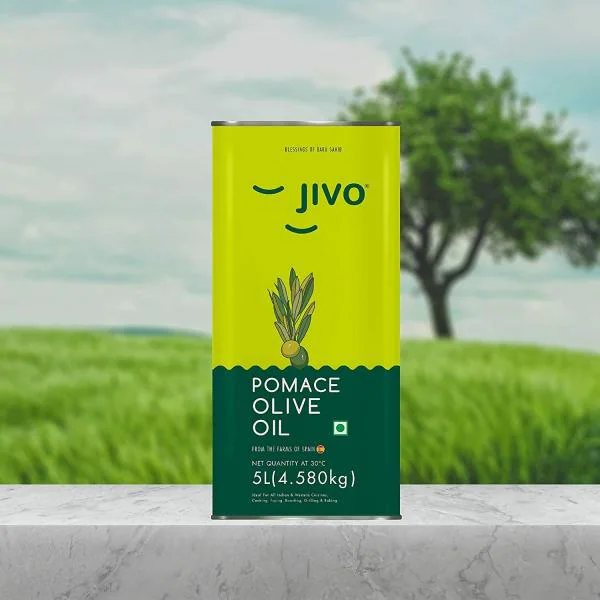 Jivo Cold Pressed Canola Oil 1 Ltr+ Jivo Pomace Olive Oil 5 Ltr JioMart