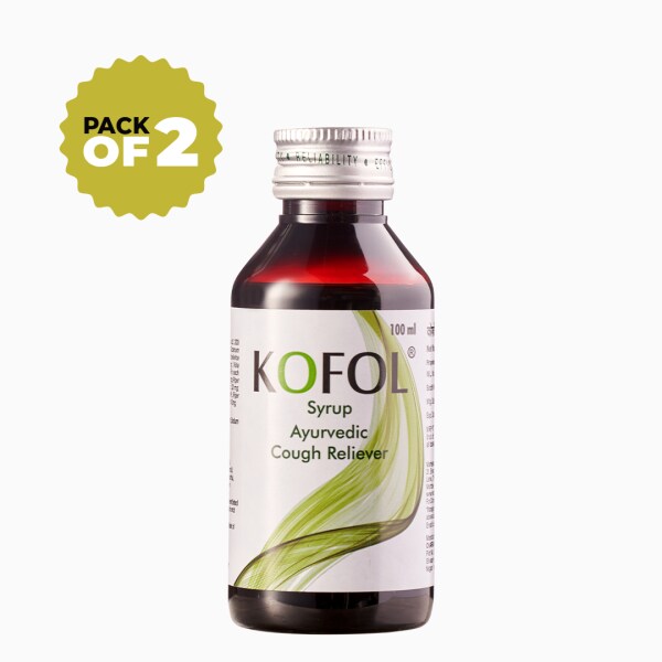 Kofol Cough Syrup by Charak Pharma with Haridra, Sunthi, Bibhitaki