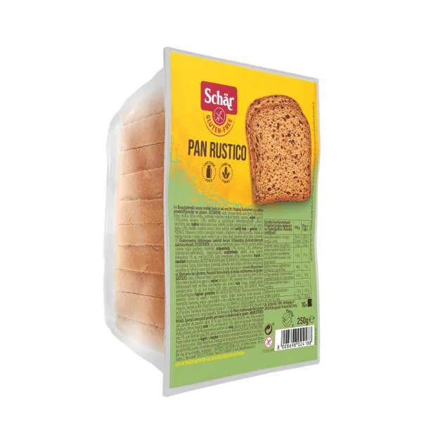 Schar Pan Rustico Gluten Free Bread (Brown Bread), 250g JioMart