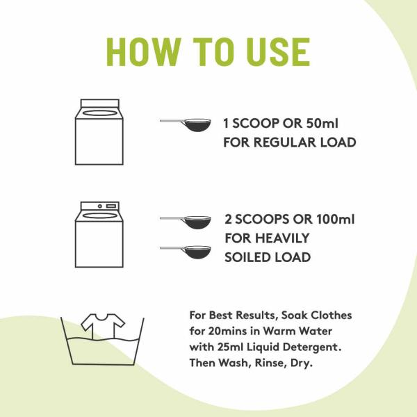 KIKGERM Naturally Best TOP LOAD Liquid Detergent No Harmful Chemicals