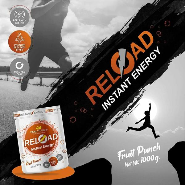 HF Series Healthfarm Nutrition Elite Series Reload Instant Energy Drink