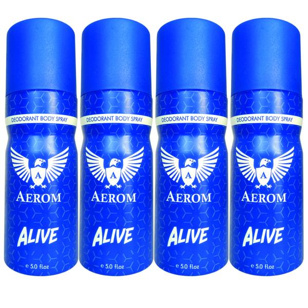 Aerom Magic Alive Long Lasting Deodorant Spray for Men with Fresh