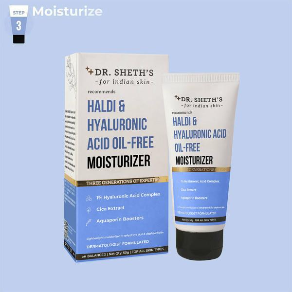 Haldi & Hyaluronic Acid OilFree Moisturizer JioMart