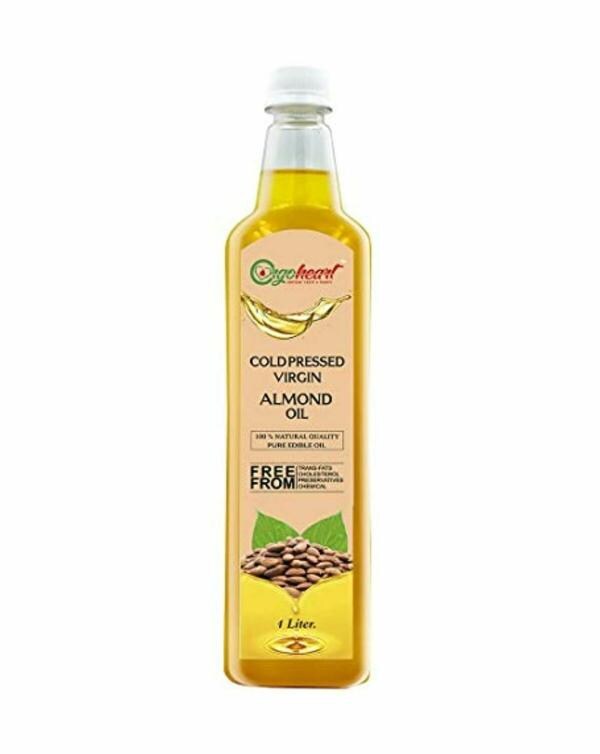Orgoheart Virgin Almond Oil Promote Heart Health And Stabilize Blood Sugar Levels 500 ml JioMart