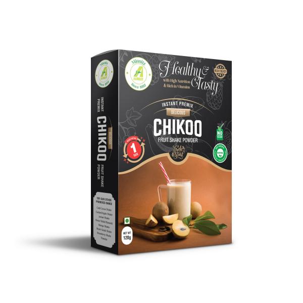 Aarkay Minnitz Delicious and Healthy Chikoo Shake Powder Instant