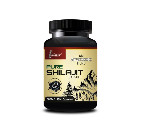 INLAZER Pure Shilajit Capsules , Pure Shilajit Capsules For Long Last