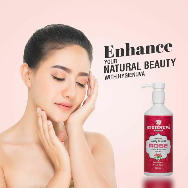 Hygienuva Regular Body Wash ( Rose) 500 ML JioMart