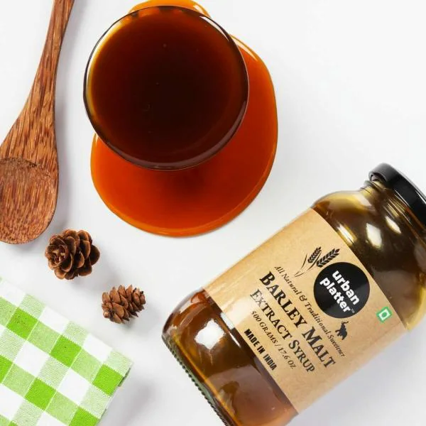 Urban Platter Barley Malt Extract Syrup, 500g (Sweetener) JioMart