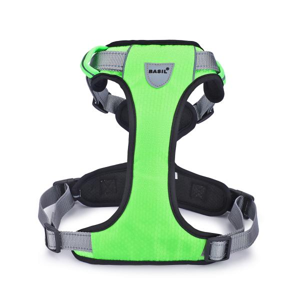 Basil Full Body Handle Harness for Dogs Green Large JioMart