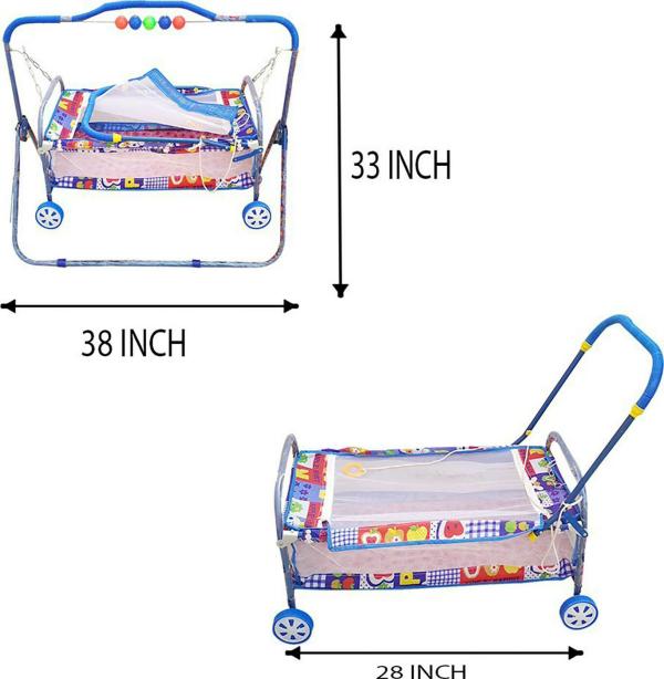 Rawzz Blue Metal Cradle