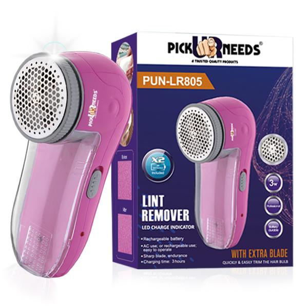 Pick Ur Needs Lint Remover/Fabric Shaver for Woolen Clothes (Pink