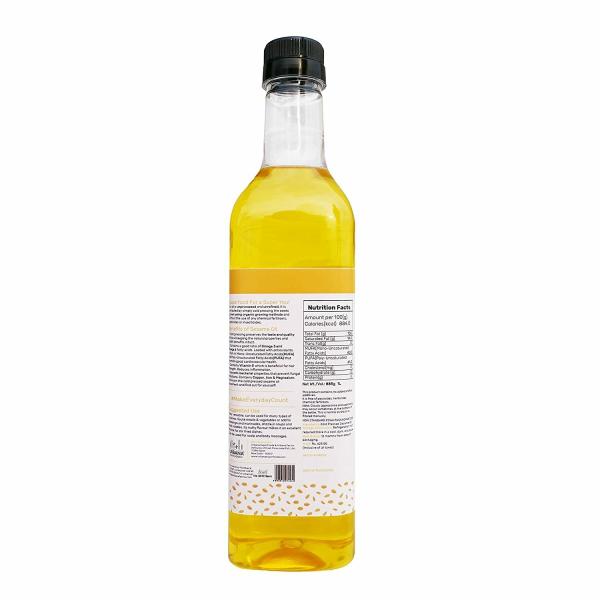 Urbana Superfoods Cold Pressed Additive Free Odourless White Seed