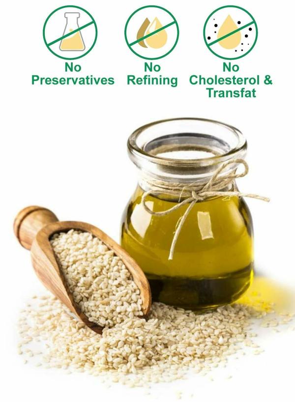 Natturano Premium Cold Pressed Sesame Oil, 1L JioMart