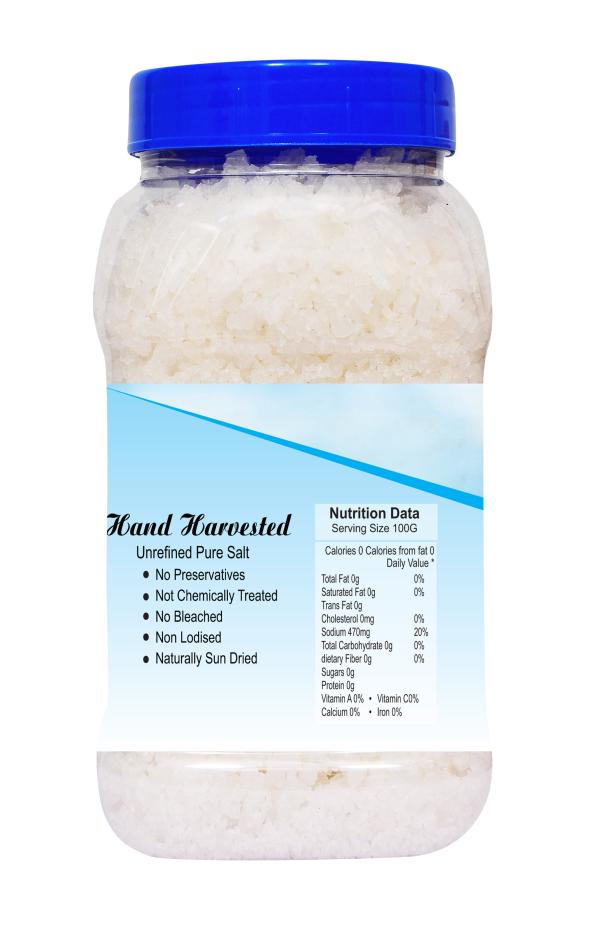 Pothigai Natural 1kg Indian Sea Salt Hand Harvested Pure Natural Sea Salt ,1000g JioMart