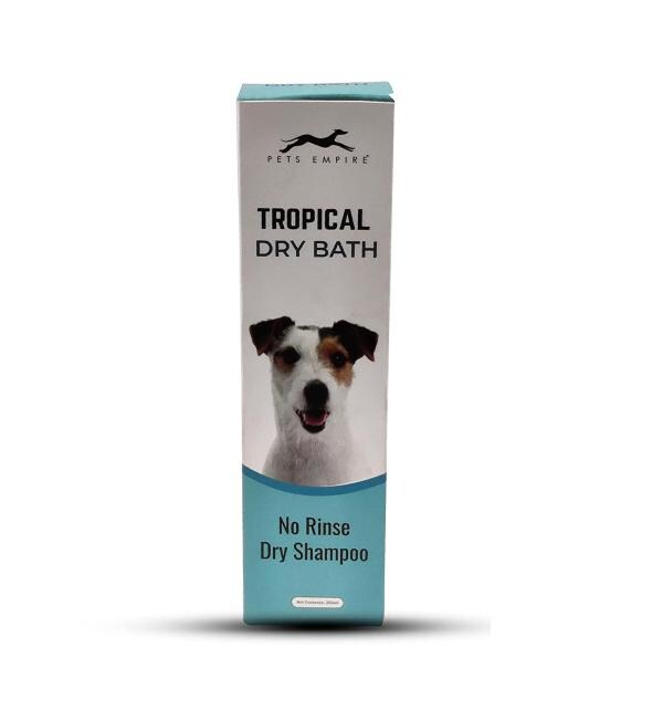 Pets Empire New Waterless Dog Shampoo All Natural Dry Shampoo 250 ml
