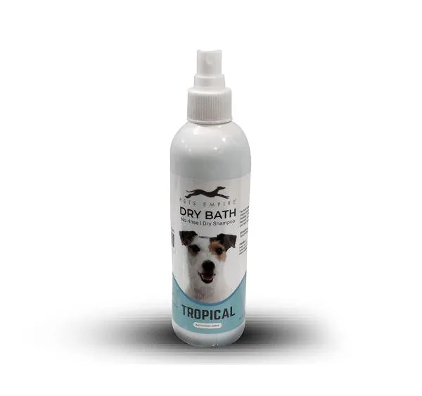 Pets Empire New Waterless Dog Shampoo All Natural Dry Shampoo 250 ml