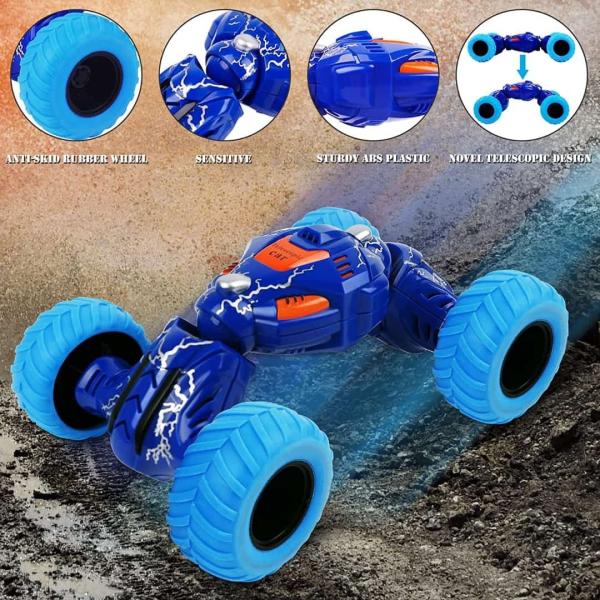 MT HUB Pull Back Cars Monster Toy for Boys Toddlers Friction Cars For