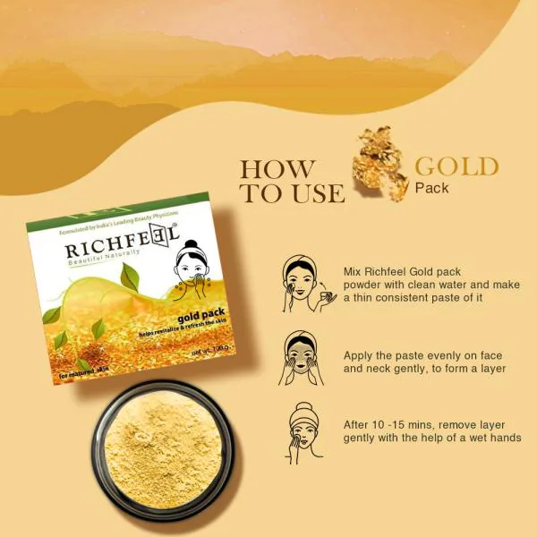 Richfeel Richfeel Gold Pack 100 G JioMart