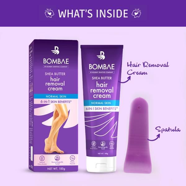 Bombae Shea Butter Hair Removal Cream, 100g JioMart