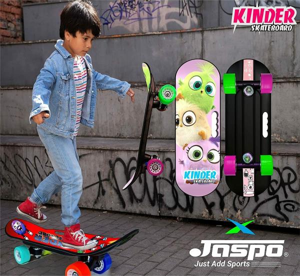 Jaspo Kinder 18"x6" Junior Skateboard for Kids Upto 7 Years (CutiePie