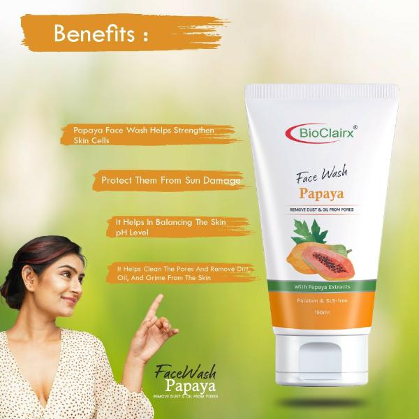 PAPAYA FACE WASH 150ml JioMart