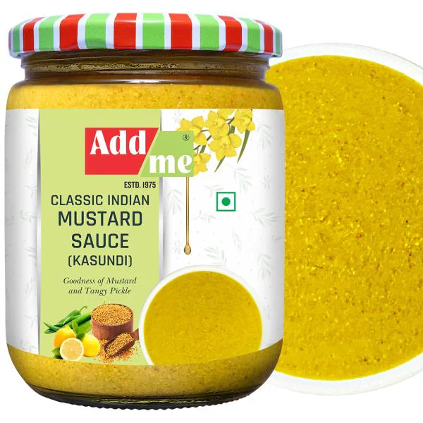 Add me Classic Indian Mustard Sauce Chutney bengal Kasundi 500G with