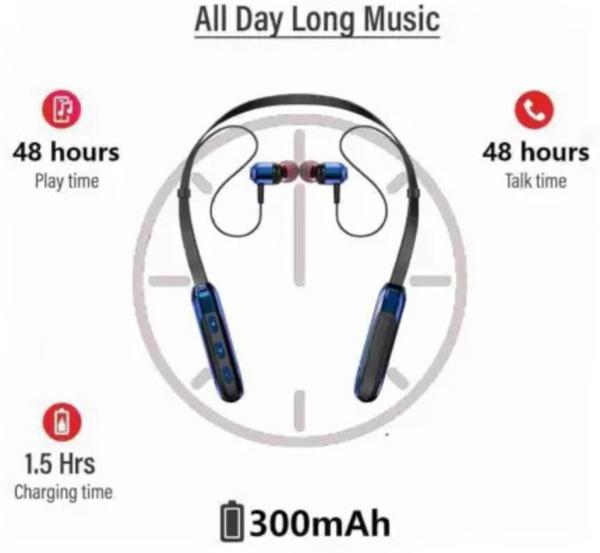 Cihlex Ch33 24Hr Long Life Battery Bluetooth Headphone Earphone