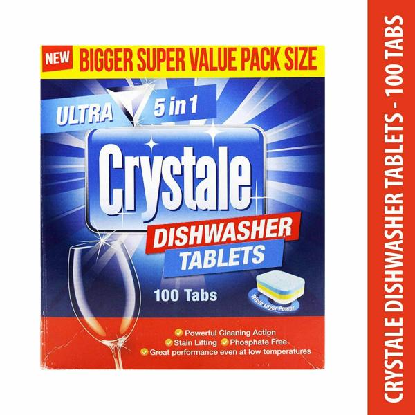 Crystale Dishwasher Tablets 100 Count JioMart