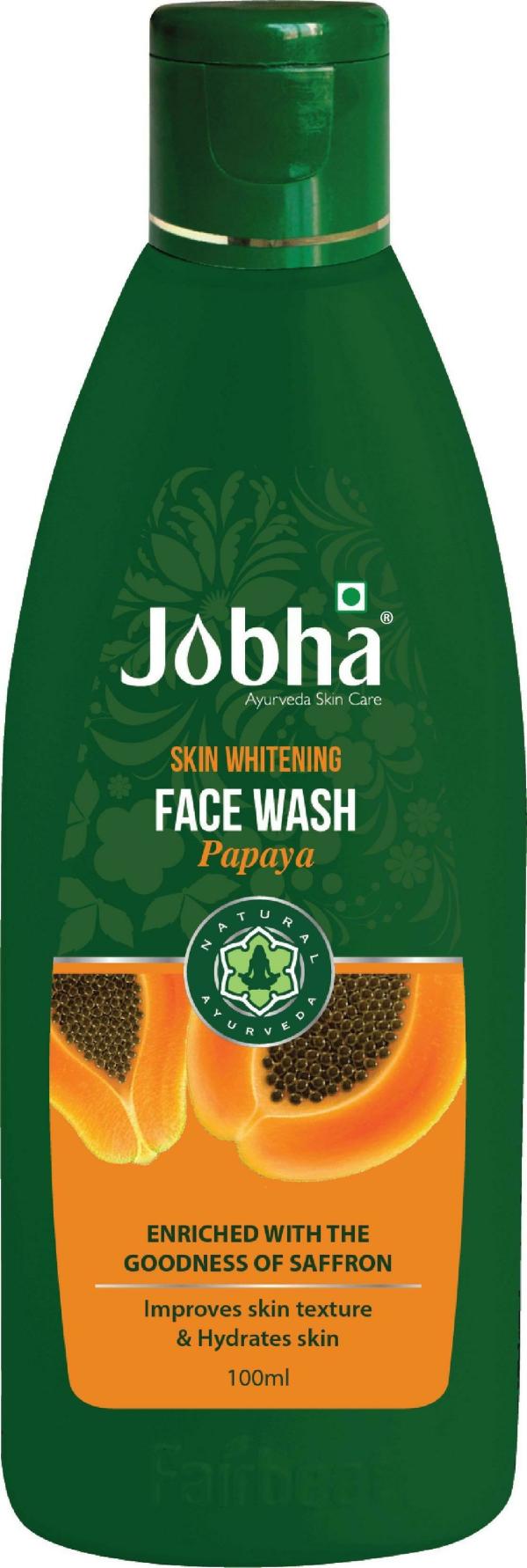 Jobha Face Wash Normal Skin Liquid Papaya 100 ml JioMart