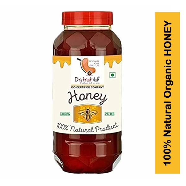 Dry Fruit Hub 100 Pure Honey 1 kg Shahad PURITY CERTIFIED BY