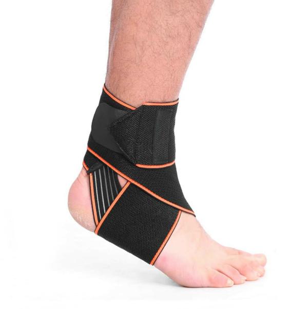 Skudgear Orange Nylon One Size Leg Ankle Support For Unisex JioMart