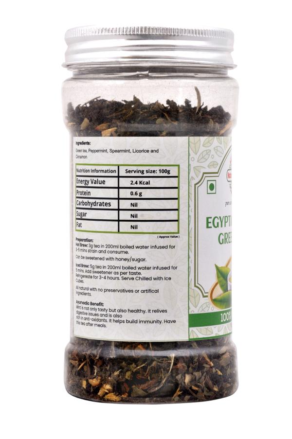 Nature's Spice Egyptian Natural Mint Green Tea 80 Grams, Natural