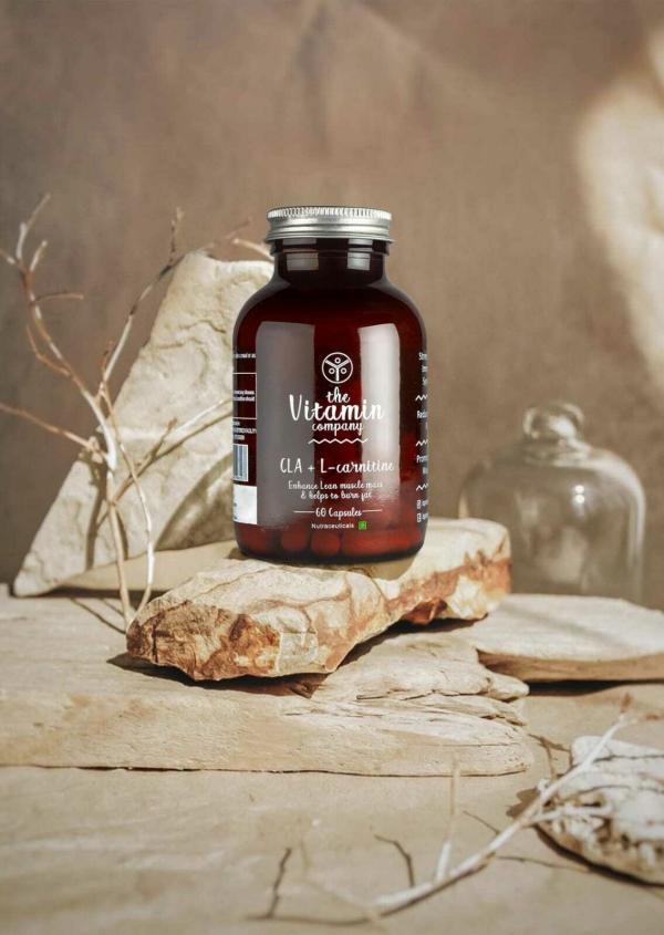 The Vitamin Company CLA + LCarnitine, Helps in Fat Burning & Enhance