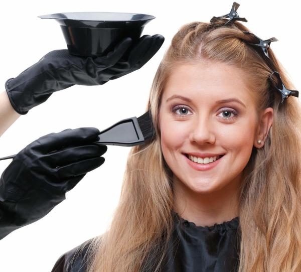 Xester Black Hair Color Comb Hair Dye Bowl And Brush Set Dye Brush And