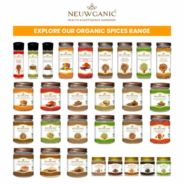 Neuwganic Organic CuminJeera (Whole) Pure & Natural Jeera Indian