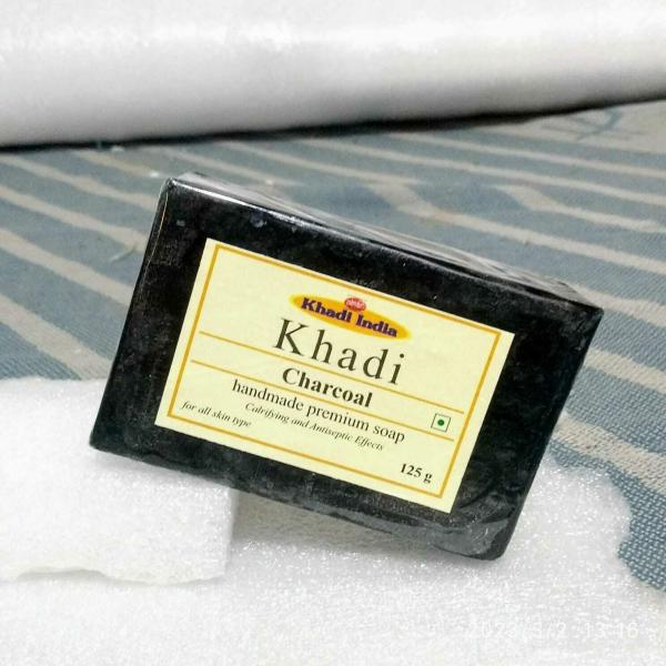 Khadi Natural Saffron/Neem Tulsi/Charcoal Soap (Pack Of 6) JioMart