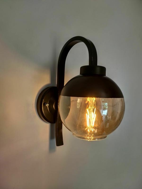 PR Prashant LED and CFL Transparent Uplight Wall Lamp Without Bulb