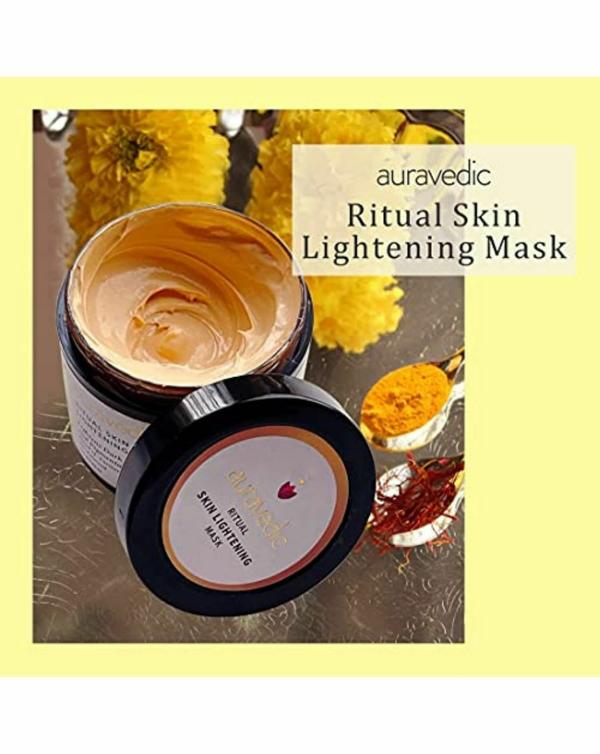 Auravedic Detan Face Mask Cream Combination Skin Lightening Sandalwood