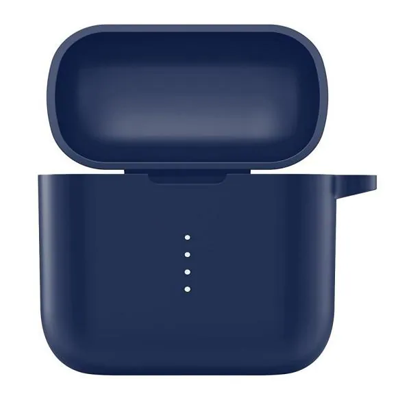 Inclu Silicone Front And Back Case With Keychain For Boat Airdopes 141