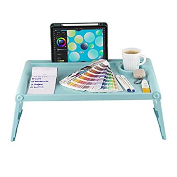 Regalo Blue Plastic MultiPurpose Laptop Table JioMart