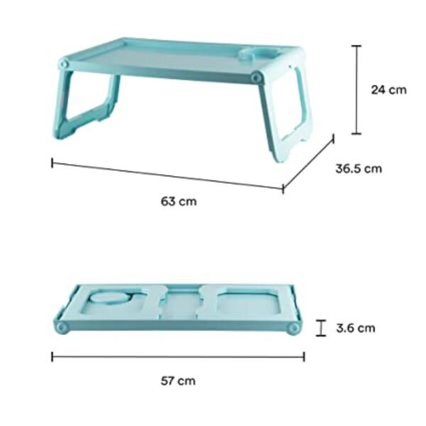 Regalo Blue Plastic MultiPurpose Laptop Table JioMart