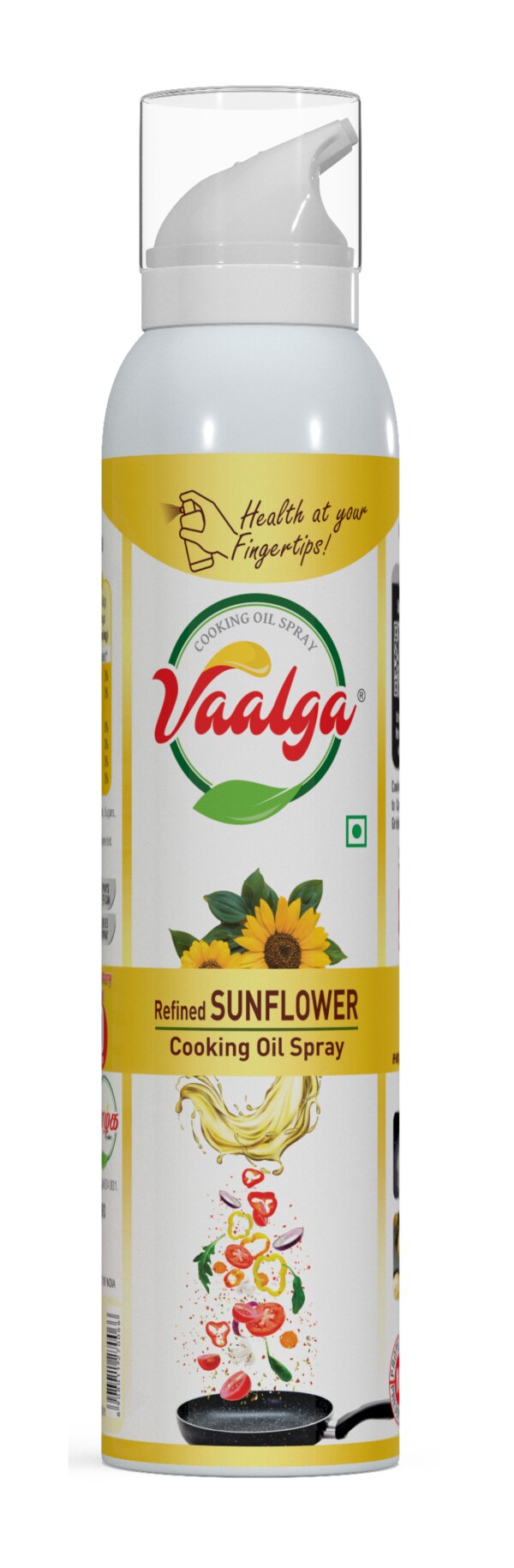 VAALGA Cold Pressed Sunflower Cooking Oil Spray 200ml JioMart