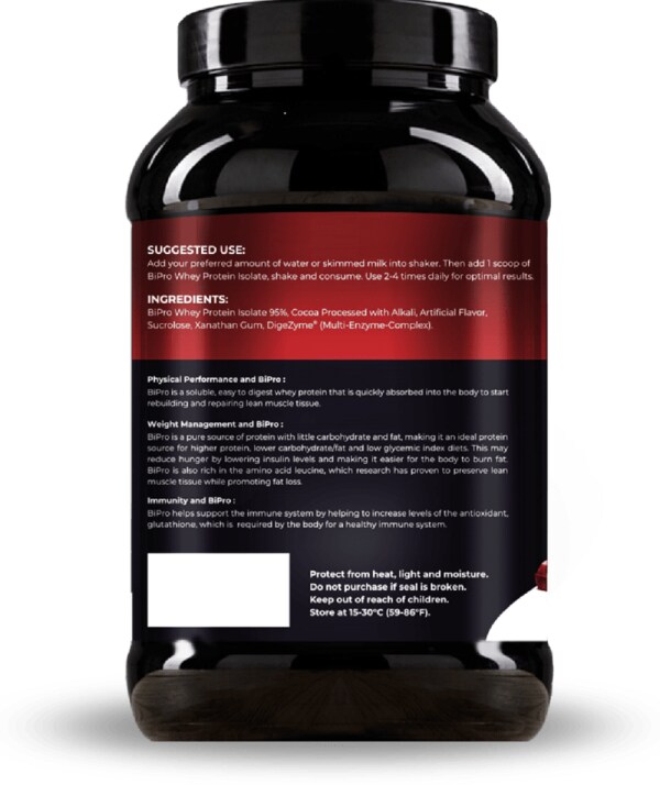 Nutrition BiPro Whey Protein Isolate (With Added DigeZyme) for